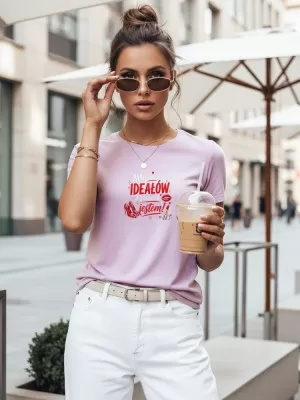 Női póló DSTREET NX5038RY-LP LILA