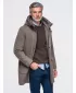 Férfi parka OMBRE OM-COWC-0161 HAMUSZÜRKE
