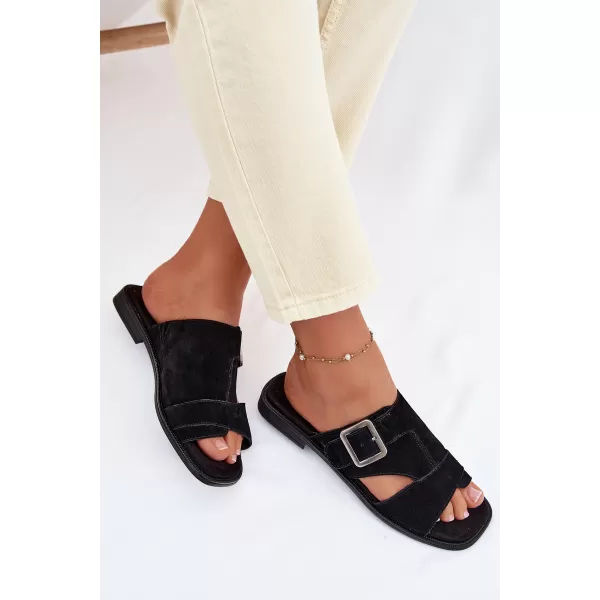  Női papucs BIG STAR SHOES TT274477 FEKETE 
