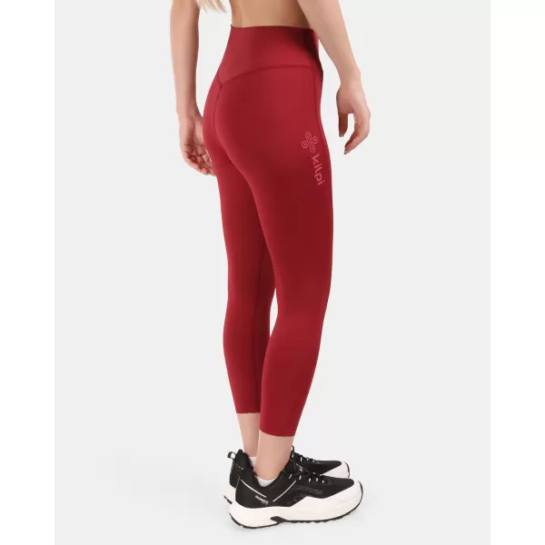  Női leggings KILPI RIVIAN-W 1L0421KI SÖTÉTVÖRÖS 