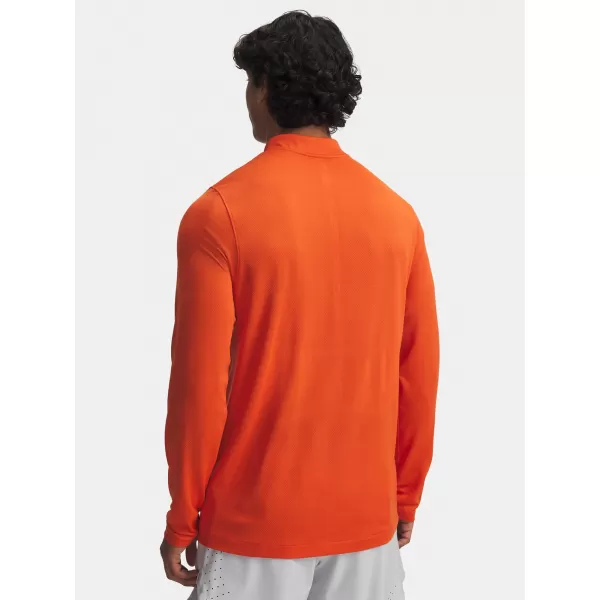  Férfi póló UNDER ARMOUR VANISH ELITE SEAMLESS 1/4 ZP 1382798-844 NARANCS 