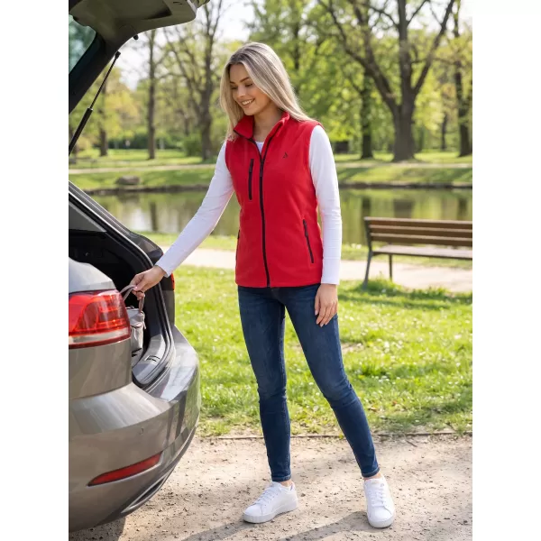  Női gyapjú mellény ALTISPORT ALW002525 PIROS 