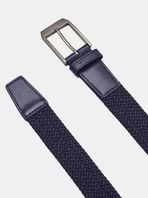 Férfi öv UNDER ARMOUR M BRAIDED GOLF BELT 1387746-410 KÉK