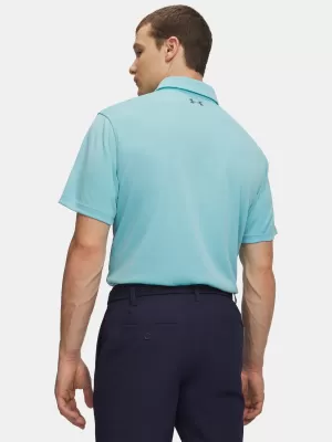 Férfi póló UNDER ARMOUR TECH POLO 1290140-429 KÉK