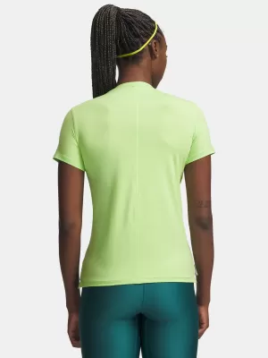 Női póló UNDER ARMOUR VANISH SS 6010870-712 ZÖLD