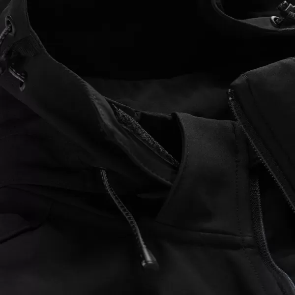  Férfi softshell kabát ALPINE PRO GEDER FEKETE 