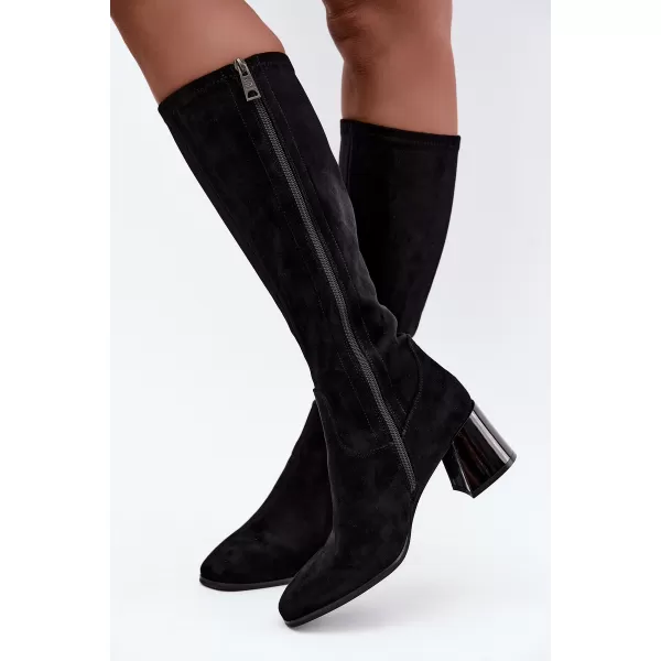  Női csizma VINCEZA 58697 FEKETE 