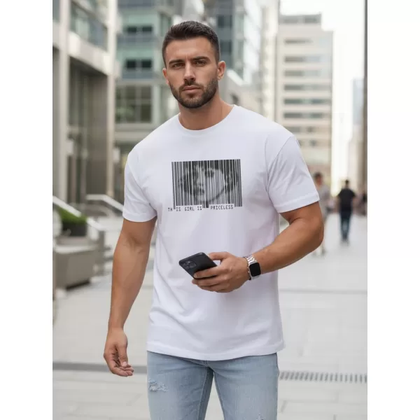  Férfi póló DSTREET NX5014R FEHÉR 