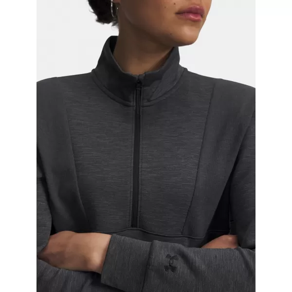  Női pulóver UNDER ARMOUR DRIVE MIDLAYER PULLOVER 6005752-004 FEKETE 