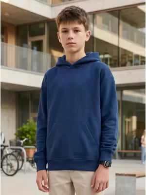 Gyermek pulóver MALFINI CHILL 423 ÉJFÉLKÉK
