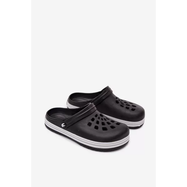 Férfi papucs BOTO TXB-04 FEKETE 