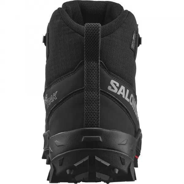  Férfi cipők SALOMON CROSSTRAK WATERPROOF L47570200 FEKETE/FEKETE/ASZFALT 