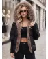 Női kabát DSTREET TY5987 FEKETE