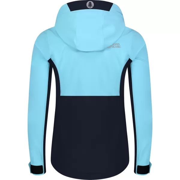  Női softshell kabát NORDBLANC BLINK NBSSL8320 VILÁGOSKÉK 