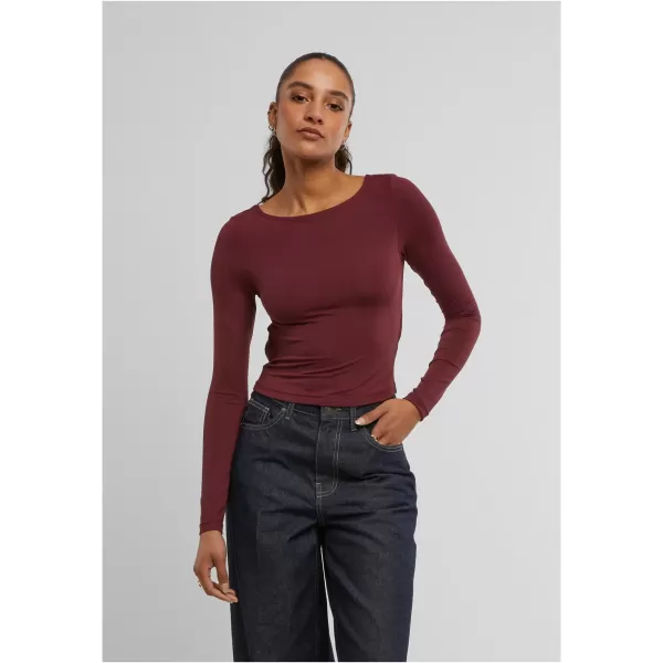  Női póló URBAN CLASSICS TB7721 CSERESZNYE 
