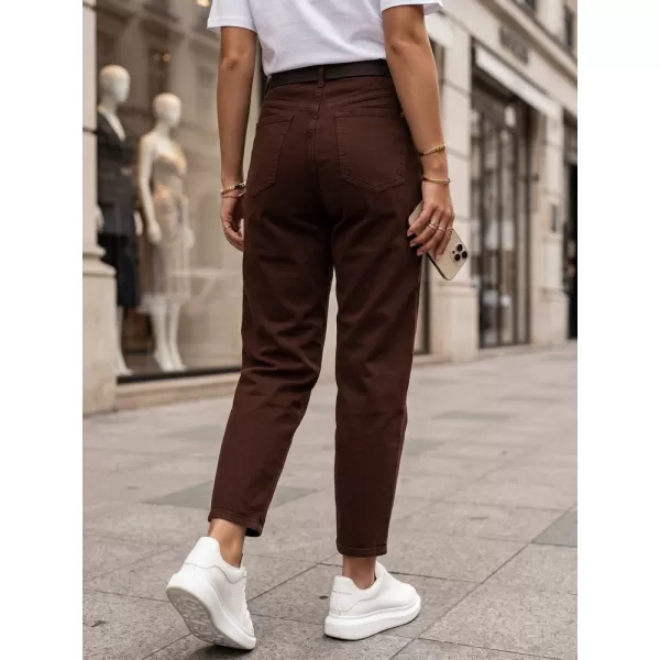  Női nadrág DSTREET UY3133 BARNA 