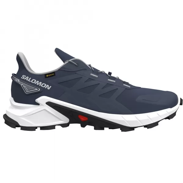  Férfi cipők SALOMON SUPERCROSS 4 GORE-TEX L45447400 ELBŰVÖLT/HOLDSZIKLA/FEKETE 