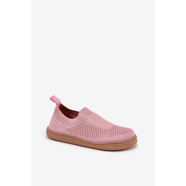  Gyerekcipők MILAMI BF-KNIT/10 RÓZSASZÍN 