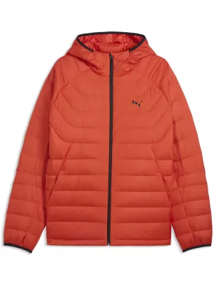 Férfi kabát PUMA PACKLITE HOODED DOWN JACKET 68522121 PIROS VILLANÁS