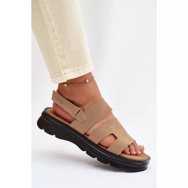  Női szandál BIG STAR SHOES TT274482 BÉZS 