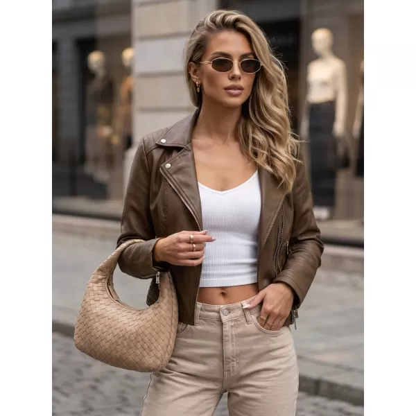  Női kabát DSTREET TY5711 BARNA 