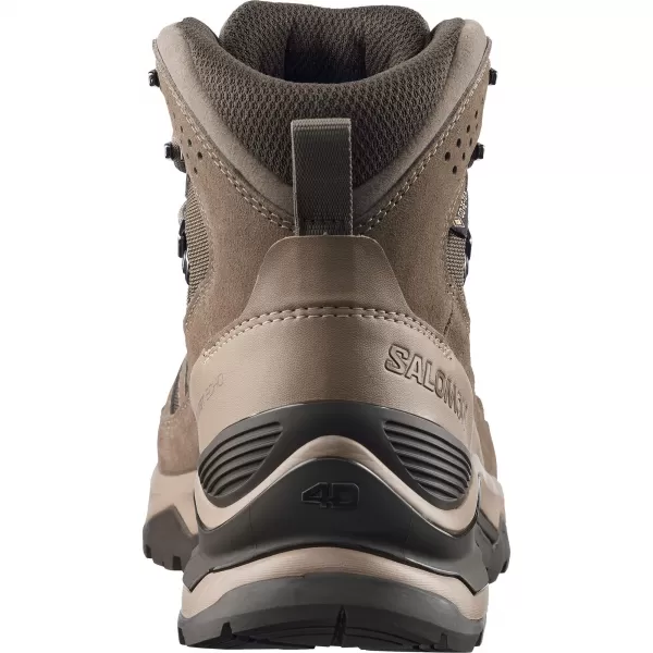  Férfi cipők SALOMON QUEST ECHO GORE TEX L49146400 DIÓ/DESSZERT CSER/FEKETE OLÍVA 