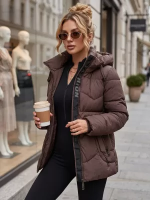 Női kabát DSTREET TY5754 LILA