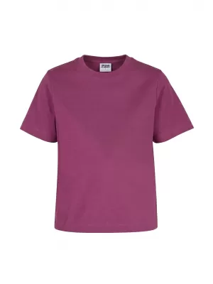 Női póló URBAN CLASSICS TB8574-23662 BOGYÓ LILA