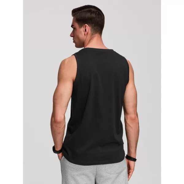  Férfi felső OMBRE OM-TSBT-0272 FEKETE 