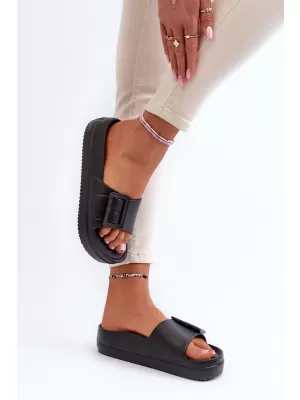 Női papucs BIG STAR SHOES NN274A662 FEKETE