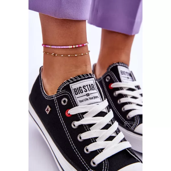  Női tornacipő BIG STAR SHOES T274023 FEKETE 