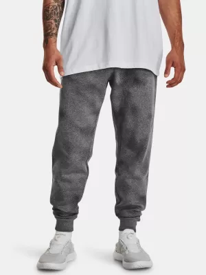Férfi melegítőnadrág UNDER ARMOUR UA RIVAL FLEECE PRINTED JGRS 1379777-025 SZÜRKE