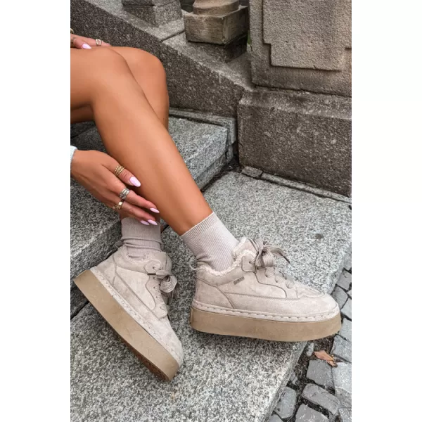  Női hóemberek BIG STAR SHOES UU274187 BÉZS 