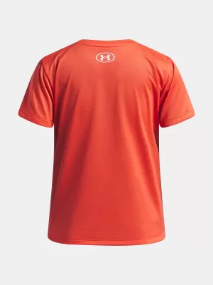 Lányos póló UNDER ARMOUR TECH SSC 6005138-690 PIROS
