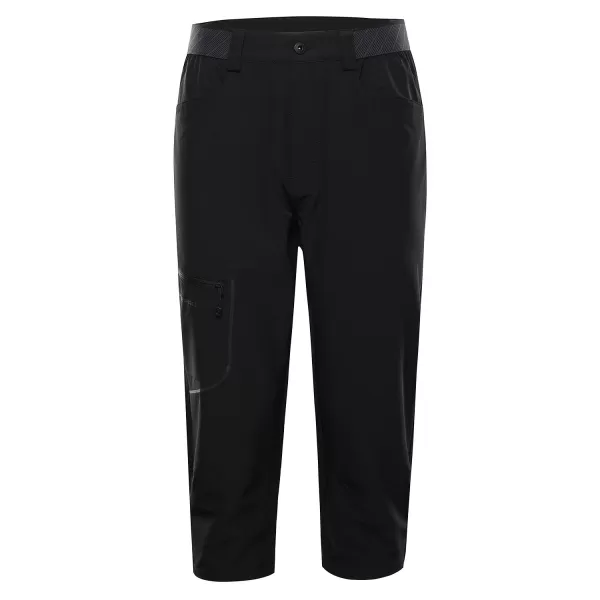  Férfi capri nadrág ALPINE PRO WEDER 2 FEKETE 