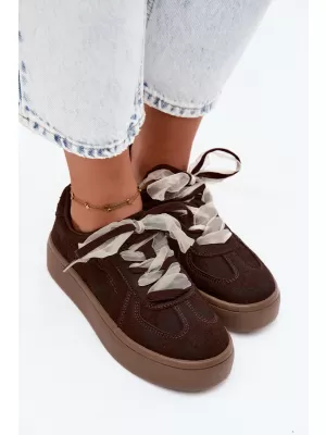 Női tornacipő BIG STAR SHOES UU274004 BARNA