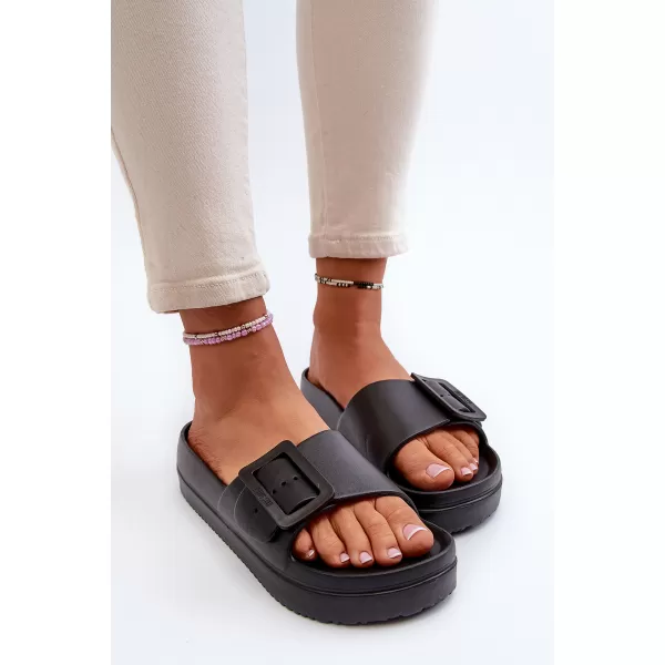  Női papucs BIG STAR SHOES NN274A662 FEKETE 