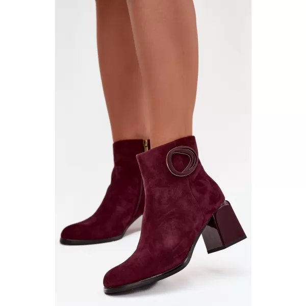  Női bokacsizma ARTIKER 57C0016 BORDO 