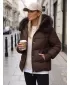 Női kabát DSTREET TY5894 BARNA