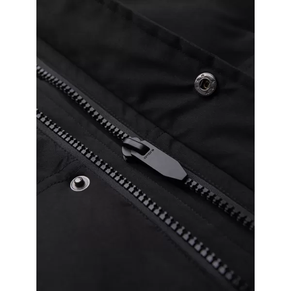  Férfi parka OMBRE OM-JALJ-0310 FEKETE 