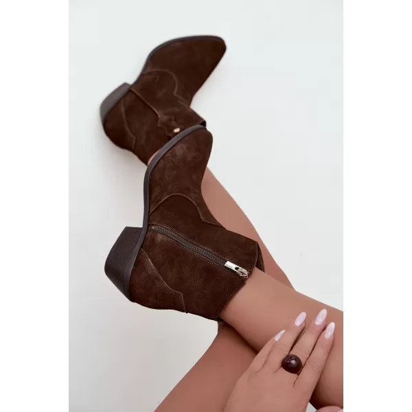  Női bokacsizma BIG STAR SHOES SS274463 BARNA 
