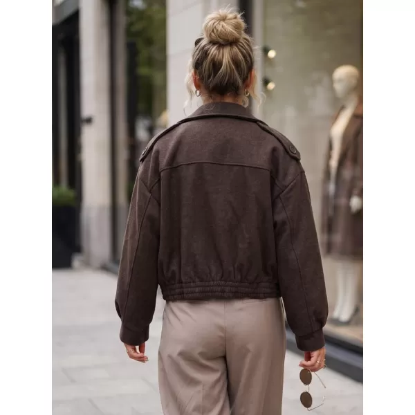  Női kabát DSTREET TY6026 BARNA 