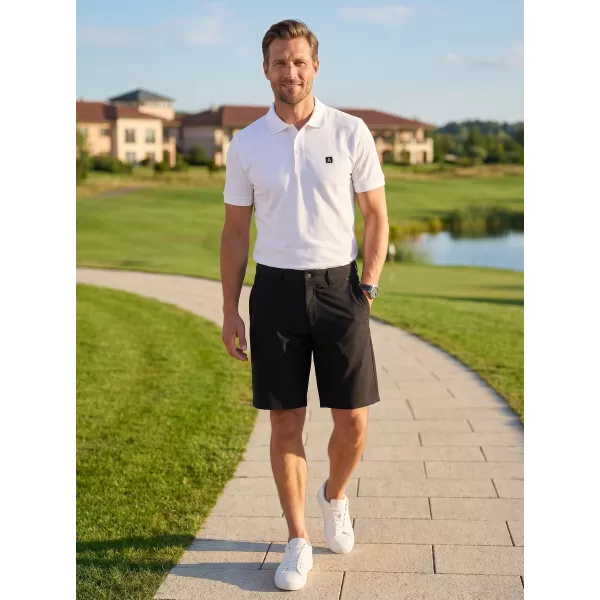  Férfi rövidnadrág ALTISPORT ATS SHORT CLASSIC-FIT 9 FEKETE 