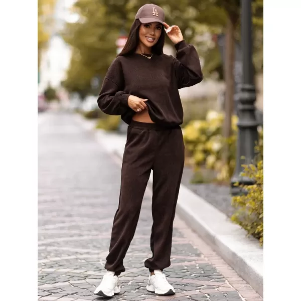  Női szett DSTREET AY1215 BARNA 