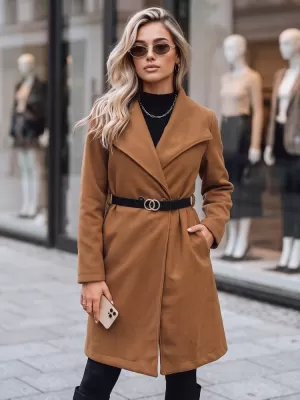 Női kabát DSTREET NY0641 KARAMELLA
