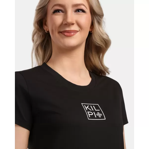  Funkcionális női póló KILPI DIXIE-W 1L0303KI FEKETE 