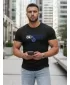 Férfi póló DSTREET NX5017R FEKETE