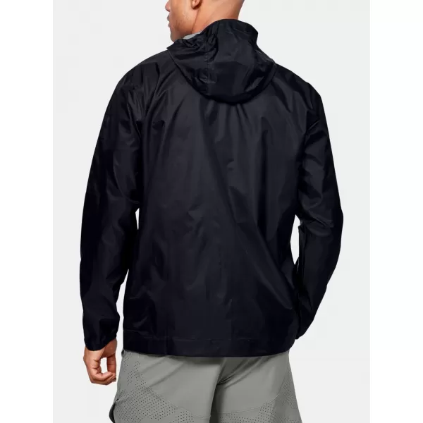  Férfi dzseki UNDER ARMOUR CLOUDBURST STORM SHELL 1350950-001 FEKETE 
