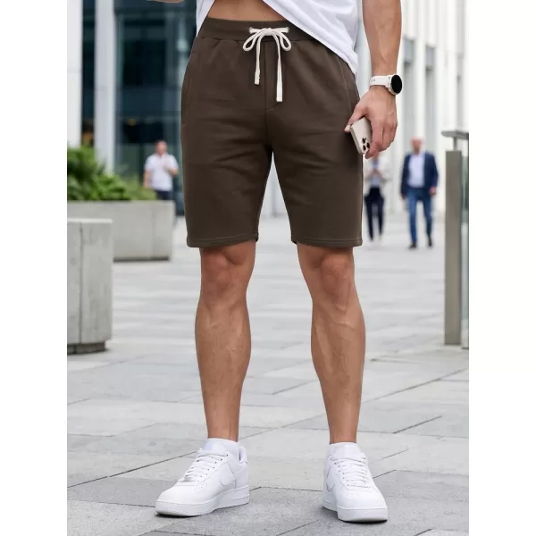  Férfi rövidnadrág DSTREET SX2628 BARNA 