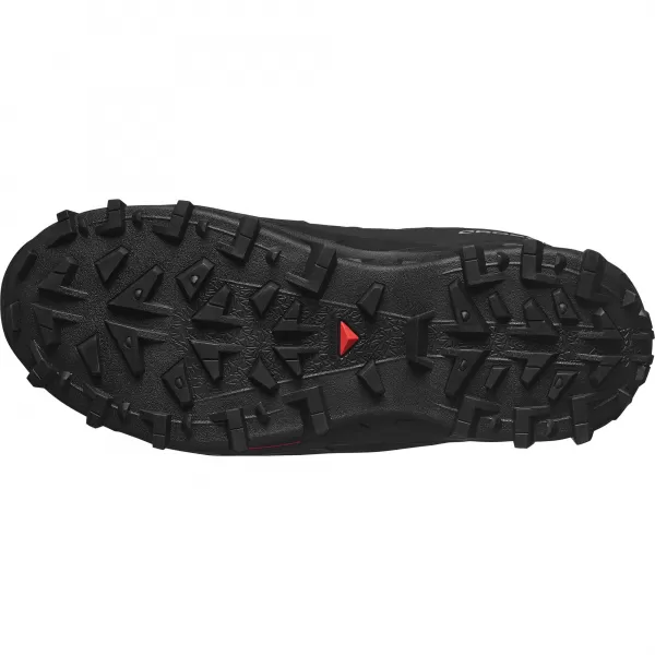  Férfi cipők SALOMON CROSSTRAK WATERPROOF L47570200 FEKETE/FEKETE/ASZFALT 